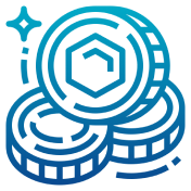 Crypto Token Development Icon