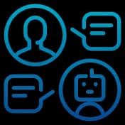 Hybrid Chatbot Icon
