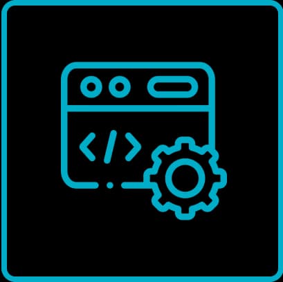 Front-end and back-end development