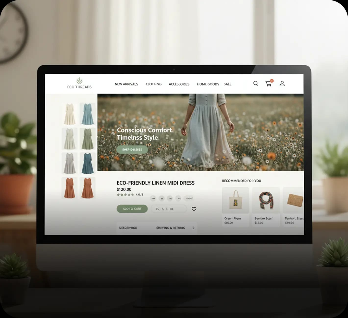 UI/UX Design for e-Commerce