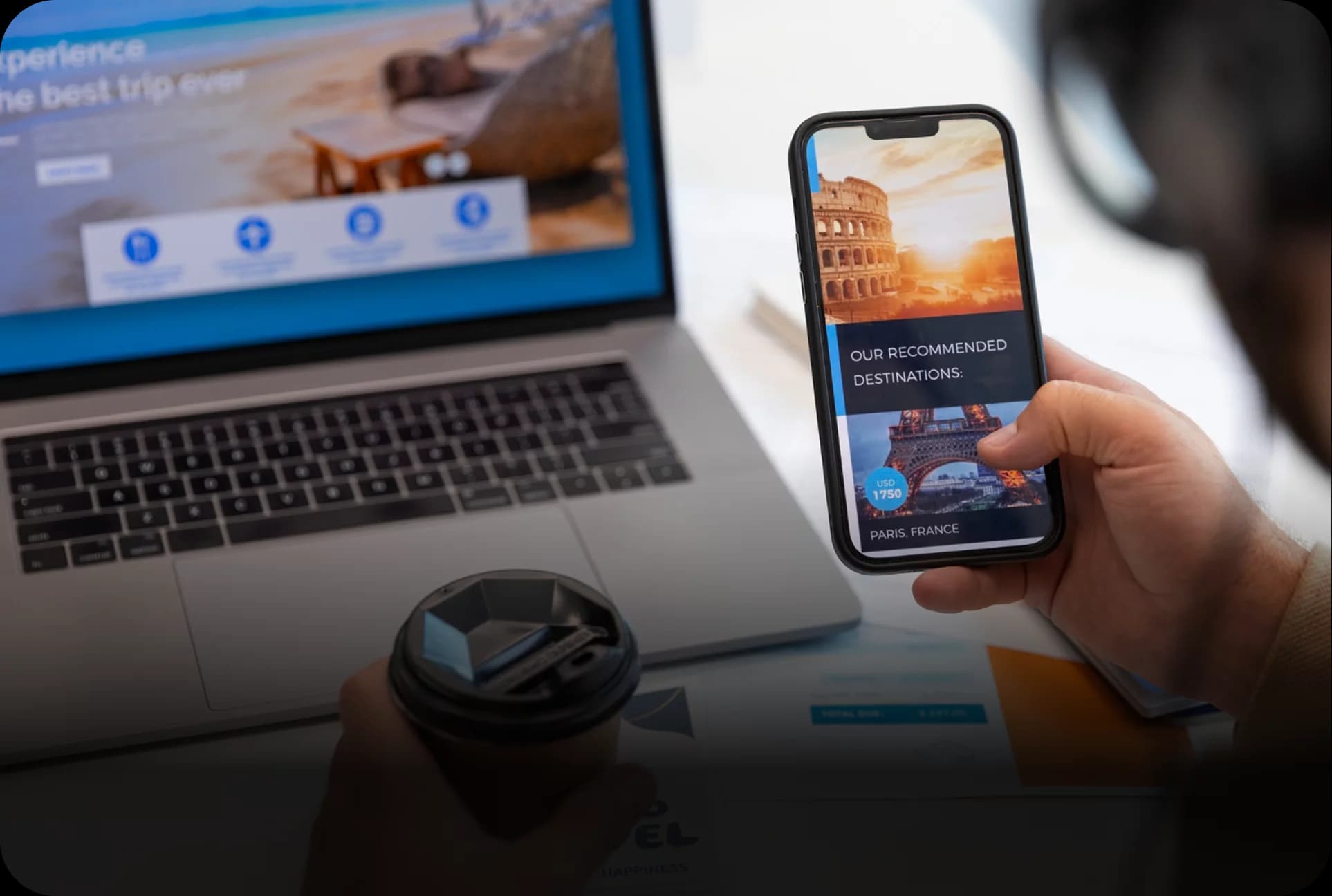 Travel UI/UX Design & Prototyping