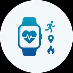 Real-time health and fitness monitoring