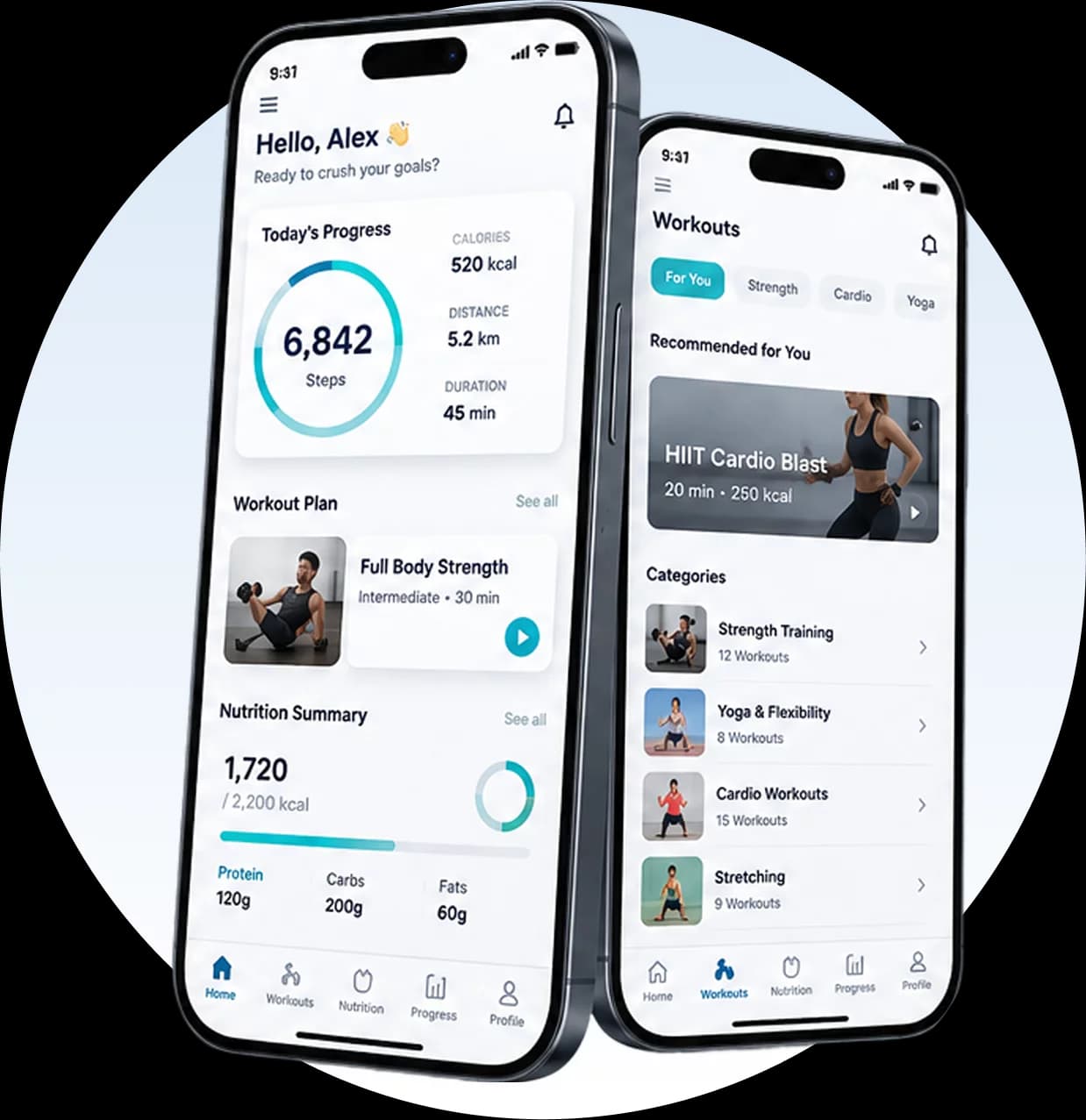 Fitness Mobile App